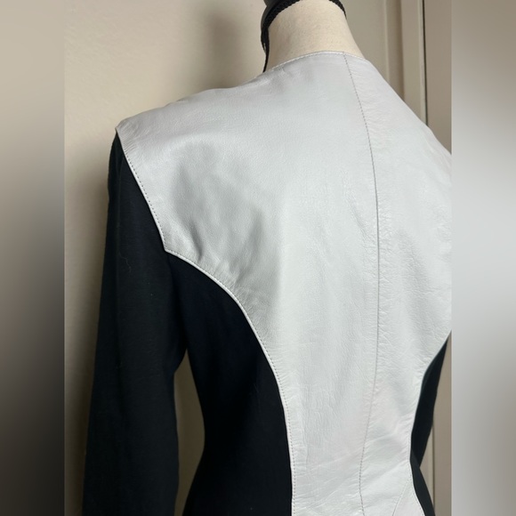 LEATHER BY WILSON Rare 1980s vintage dress size small - Picture 10 of 10